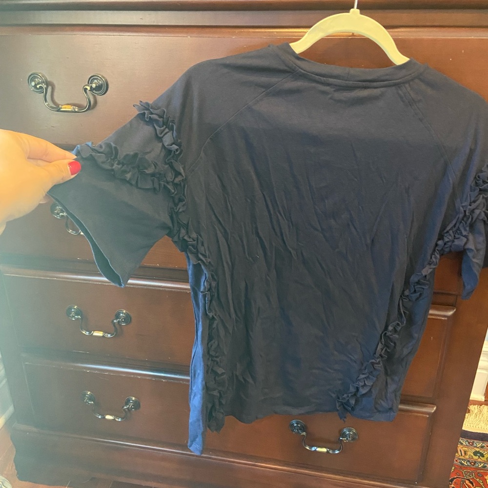 Maje Ruffle Top - Picture 6 of 8